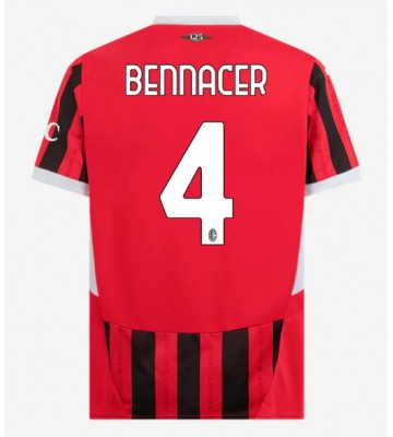 AC Milan Ismael Bennacer #4 Hjemmebanetrøje 2024-25 Kort ærmer